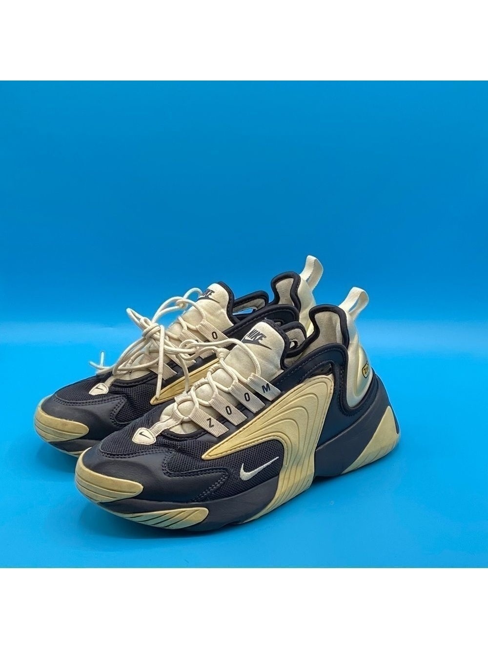 Mens Nike Zoom 2000 Black and White